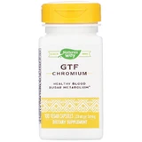 Хром, полиникотинат, GTF Chromium, Nature's Way, 200 мкг, 100 капсул