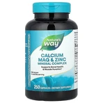 Кальций Магний Цинк, Calcium, Mag & Zinc, Nature's Way, 765 мг, 250 капсул: цены и характеристики