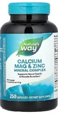 Кальций Магний Цинк, Calcium, Mag & Zinc, Nature's Way, 765 мг, 250 капсул