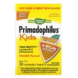 Пробиотик для детей, Primadophilus, Nature's Way, апельсин, 30 таблеток