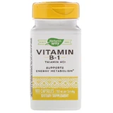 Тіамін, Vitamin B-1, Nature's Way, 100 мг, 100 капсул