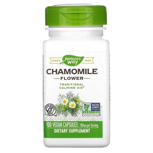 Ромашка (цветы), Chamomile, Nature's Way, 700 мг, 100 веганских капсул