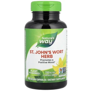 Звіробій, St. John's Wort, Nature's Way, трава, 700 мг, 180 капсул
