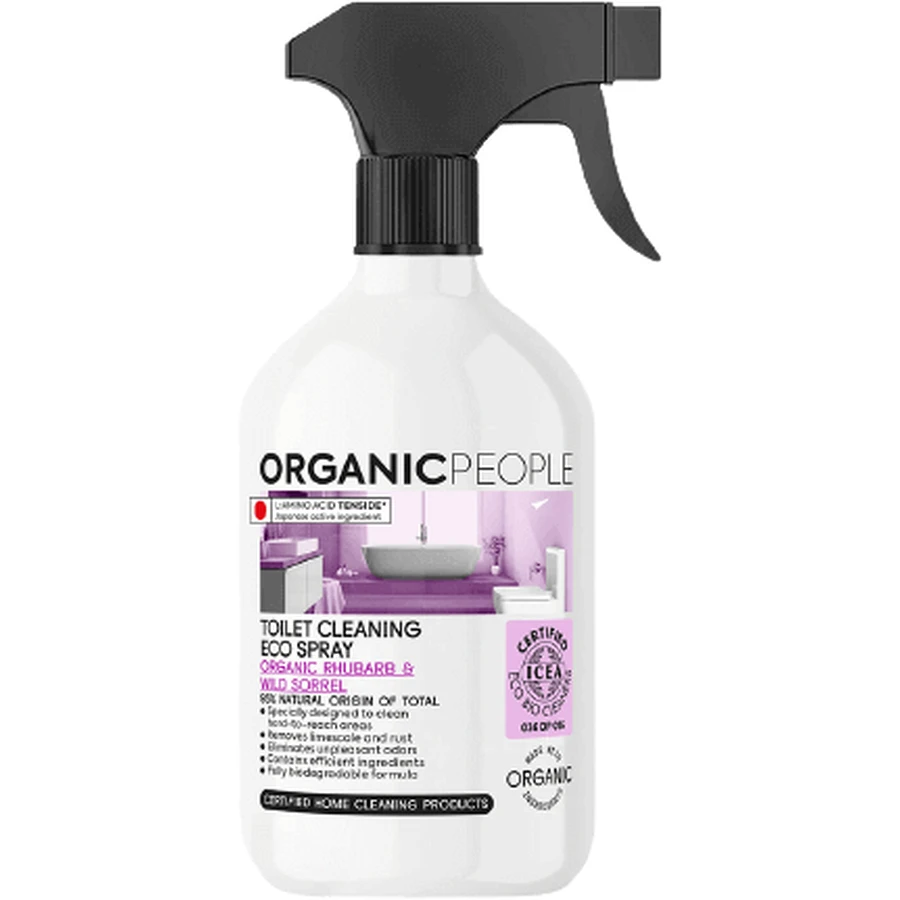 Organic People Органічний спрей для чищення туалету, ревінь та овік 500 мл: ціни та характеристики