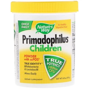 Пробиотик для детей, Primadophilus, Nature's Way, 141 г