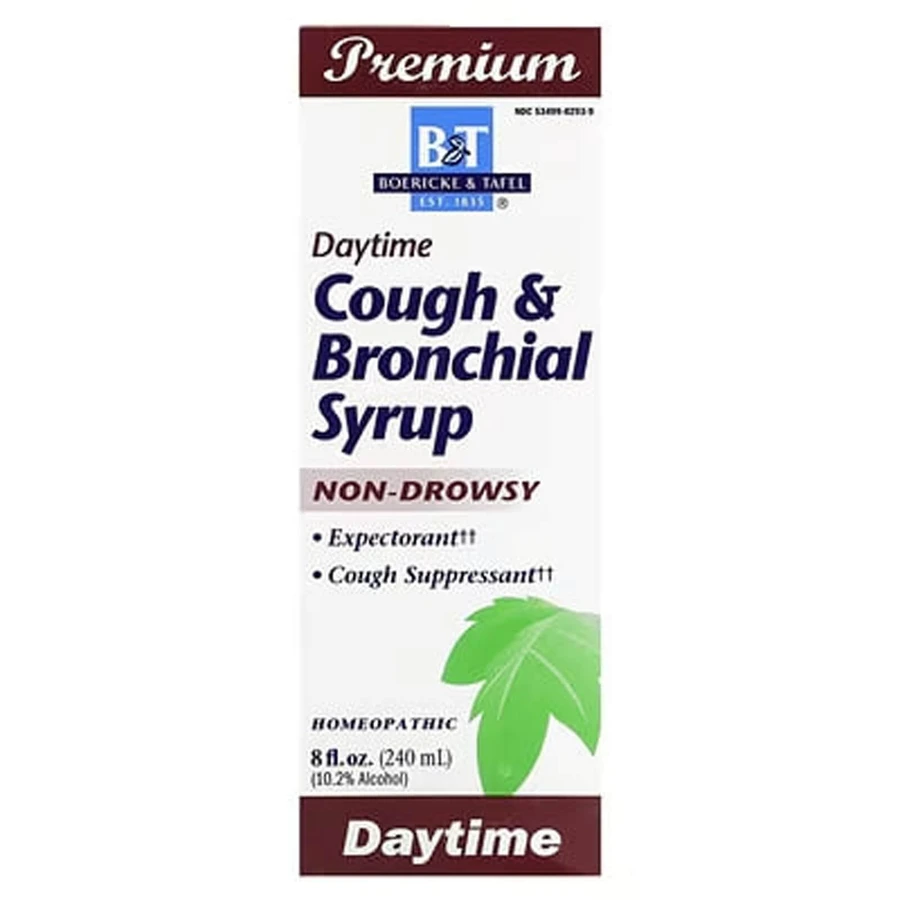 Сироп від кашлю та бронхіту, Childrens Cough & Bronchial Syrup, Boericke & Tafel, денний, 240 мл: ціни та характеристики