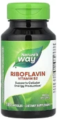 Рибофлавин, Vitamin B2, Nature's Way, 100 мг, 100 капсул
