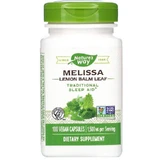 Мелисса, Melissa, Nature's Way, лимонный бальзам, 1500 мг, 100 капсул