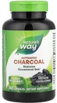 Активированный уголь, Charcoal Activated, Nature's Way, 280 мг, 360 капсул