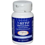 7-Кето ДГЕА метаболіт, 7-KETO, DHEA Metabolite, Enzymatic Therapy 25 мг, 60 веганських капсул: ціни та характеристики