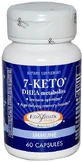 7-Кето ДГЭА метаболит, 7-KETO, DHEA Metabolite, Enzymatic Therapy, 25 мг, 60 веганских капсул