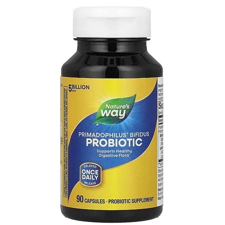 Пробіотик для дорослих, Primadophilus, Nature's Way, 90 капсул: ціни та характеристики