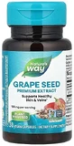 Экстракт виноградных косточек (Grape Seed), Nature's Way, с витамином С, 100 мг, 30 капсул