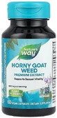 Сексуальное здоровье (горянка), Horny Goat Weed, Nature's Way, стандартизированная, 500 мг, 60 капсул