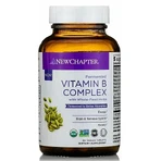 Комплекс вітамінів гупи B, Vitamin B Complex, New Chapter, ферментований, 30 веганських пігулок: ціни та характеристики