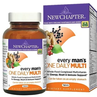 Мультивітаміни для чоловіків, Every Man's Multi, New Chapter, 1 в день, 96 таблеток