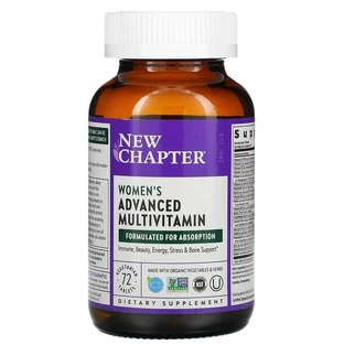 Мультивітаміни для жінок, Every Woman Multivitamin, New Chapter, 72 таблетки