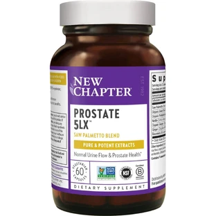 Підтримка простати, Prostate 5LX, New Chapter, 60 вегетаріанських капсул