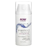 Крем с прогестероном, Cream Progesterone, Now Foods, Solutions, балансирующий крем для кожи, без запаха, 85 г