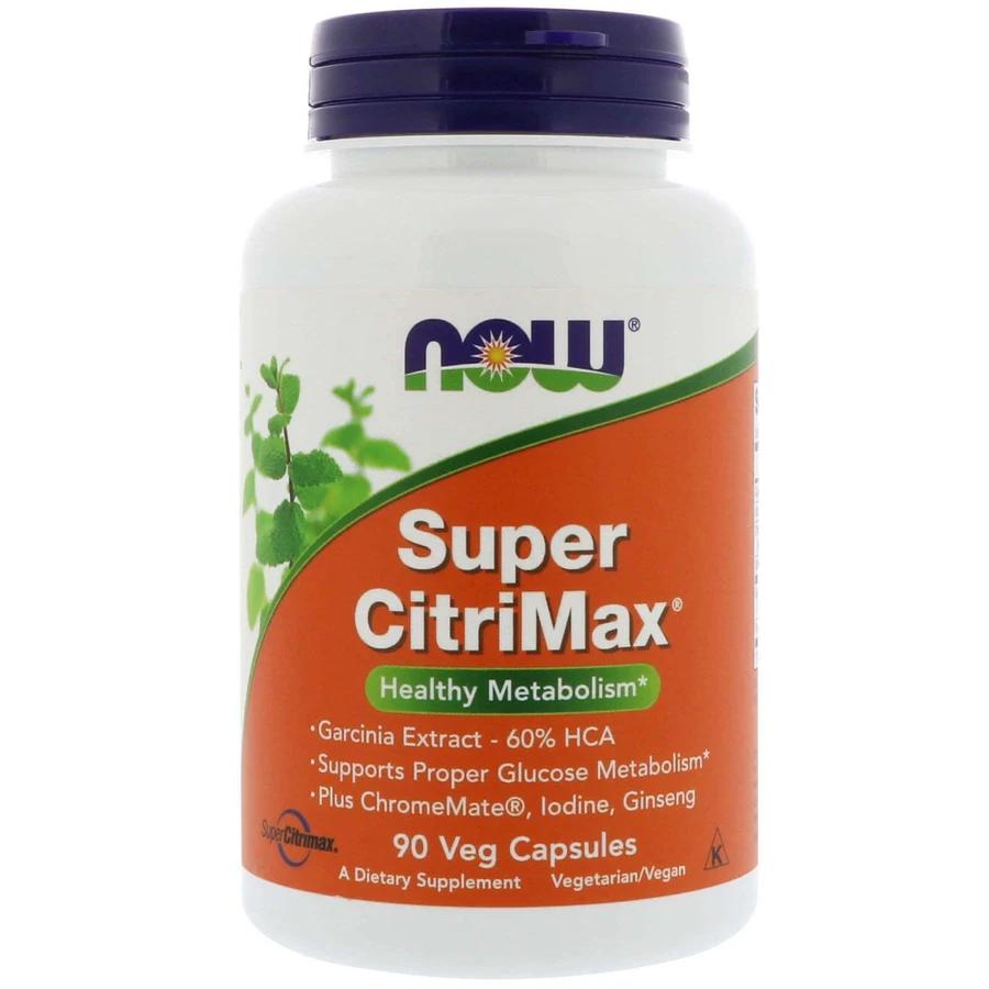 Гарциния управления весом, Super CitriMax, Now Foods, 90 капсулы: цены и характеристики
