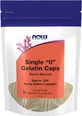 Пустые капсулы "0", Single "0" Gelatin Caps, Now Foods, 250 пустых желатиновых капсул (24 г)