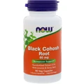 Корінь клопогона гоновидного з лакрицею і дягілем, Black Cohosh Root, Now Foods, 80 мг, 90 вегетаріанських капсул