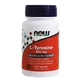 Тирозин, L-Tyrosine, Now Foods, 500 мг, 60 капсул