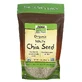 Насіння Чіа, Chia Seed, Now Foods, Real Food, біле, органік, 454 г