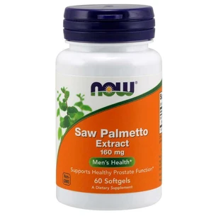 Со Пальметто, экстракт, Saw Palmetto, Now Foods, 160 мг, 60 капсулы