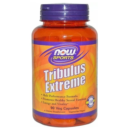 Трибулус Екстрім, Tribulus Extreme, Now Foods, Sports, чоловіче здоров'я, 90 вегетаріанських капсул: ціни та характеристики