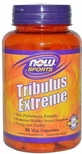 Трибулус Экстрим, Tribulus Extreme, Now Foods, Sports, мужское здоровье, 90 вегетарианских капсул