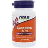 Лікопін (Lycopene), Now Foods, 20 мг, 50 капсул