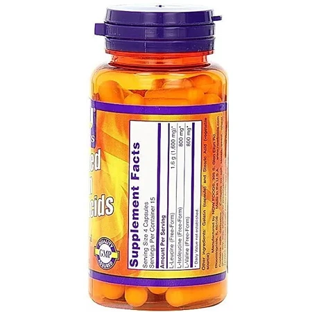 BCAA амінокислоти з розгалуженим ланцюгом, Branched Chain Amino, Now Foods, Sports, 60 капсул: ціни та характеристики