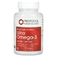 Омега-3 Ультра, Ultra Omega-3, Protocol for Life Balance, молекулярно дистиллированная, 500 ЭПК/250 ДГК, 90 гелевых капсул