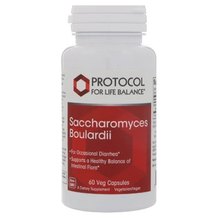 Сахаромицеты буларди, Saccharomyces Boulardii, Protocol for Life Balance, 60 капсул