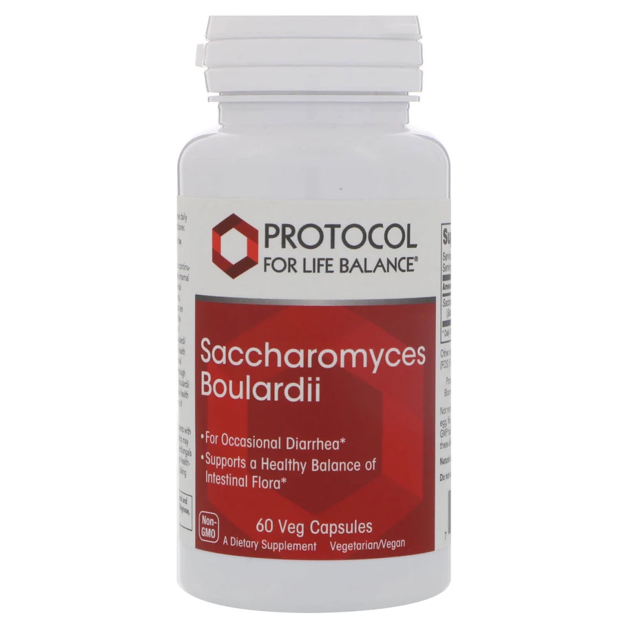 Сахаромицеты буларди, Saccharomyces Boulardii, Protocol for Life Balance, 60 капсул: цены и характеристики