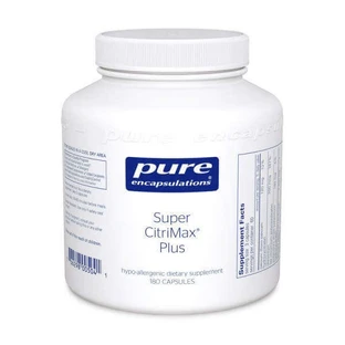Жиросжигатель, Super Citrimax Plus, Pure Encapsulations, 180 капсулы