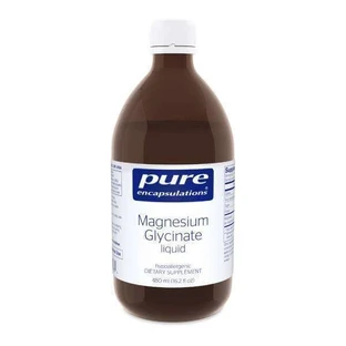 Гліцинат магнію (рідина), Magnesium Glycinate, Pure Encapsulations, підтримує здоров'я опорно-рухового апарату та серцево-судинної системи, 480 рідина