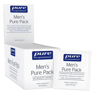 Мультивітамінно-мінеральний комплекс з магнієм і вітаміном D3, Men's Pure Pack, Pure Encapsulations, для чоловіків, 30 пакетиків