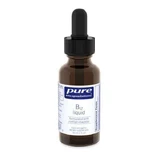 Вітамін B12 (рідина), метилкобаламін, B12 liquid, Pure Encapsulations, для здоров'я нервів і когнітивної функції 1000 мкг, 30 мл