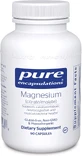 Магній цитрат / малат, Magnesium (citrate / malate), Pure Encapsulations, 90 капсул