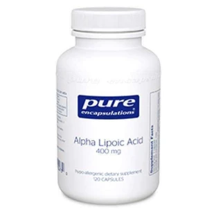 Альфа-липоевая кислота, Alpha Lipoic Acid, Pure Encapsulations, 400 мг, 120 капсул