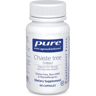Витекс священный, Chaste Tree (Vitex), Pure Encapsulations, 60 капсул