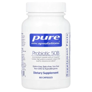 Пробіотик 50B, Probiotic 50B, Pure Encapsulations, 60 капсул