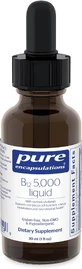 Вітамін В 12 (рідина), метилкобаламін, B12 5000 liquid, Pure Encapsulations, 30 мл