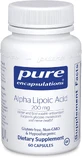 Альфа-липоевая кислота, Alpha Lipoic Acid, Pure Encapsulations, 200 мг, 60 капсул