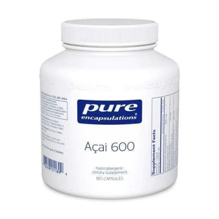 Асаи, Açai, Pure Encapsulations, 600 мг, 180 капсул