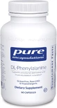DL-фенілаланін, DL-Phenylalanine, Pure Encapsulations, 90 капсул