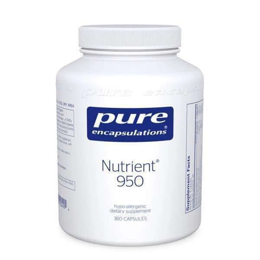 Мультивітаміни / мінерали, Nutrient 950, Pure Encapsulations, 180 капсул: ціни та характеристики