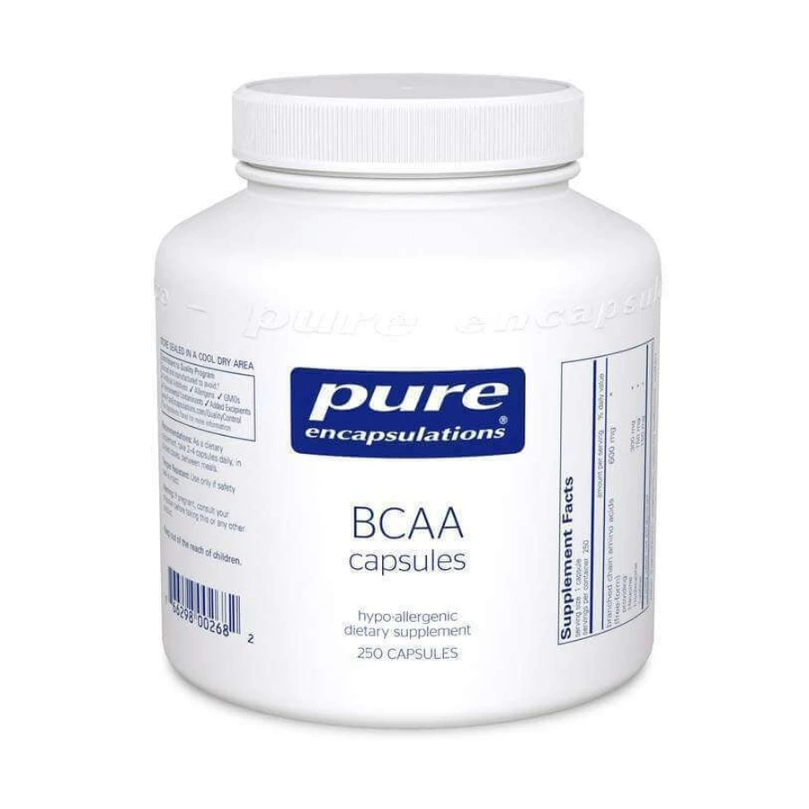 BCAA, Pure Encapsulations, 250 капсул: ціни та характеристики